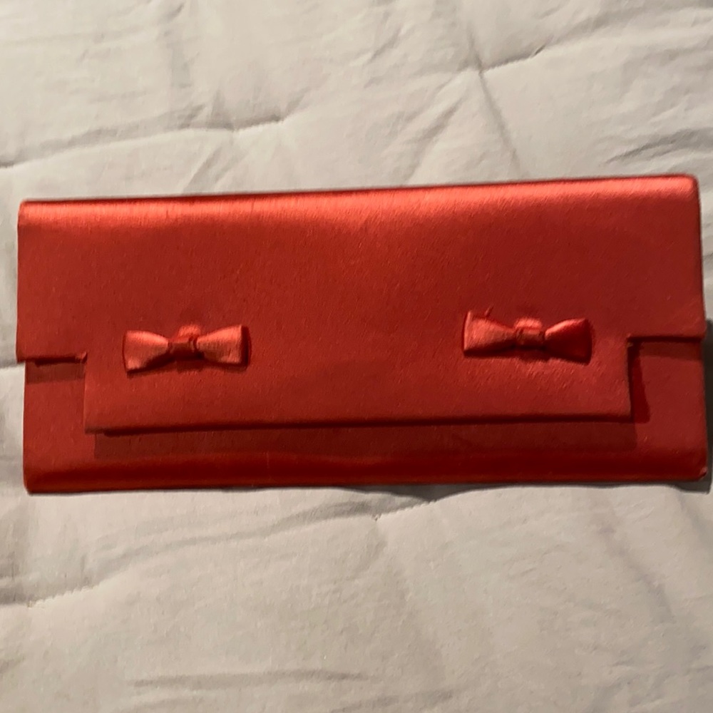 Vintage silk clutch